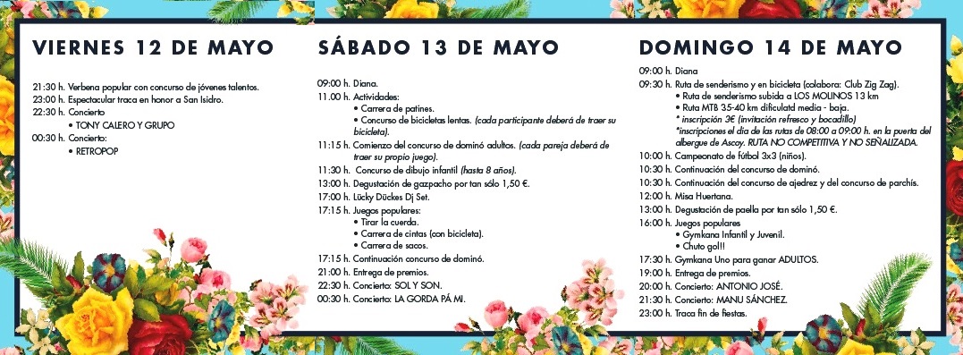 Fiestas de Ascoy ‘San Isidro 2017’
