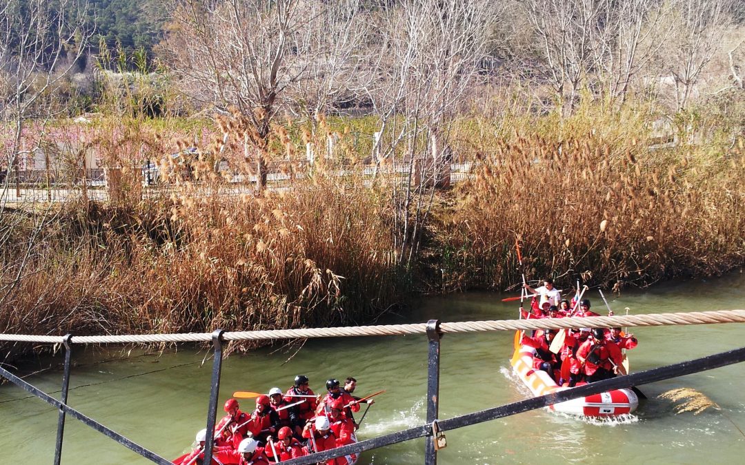 Foto del Descenso en kayak por el rió Segura que harán en Cieza.
