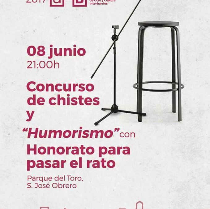 Concurso de chistes y ‘Humorismo’ con Honorato nueva actividad en la programación ‘Tírate al Barrio’