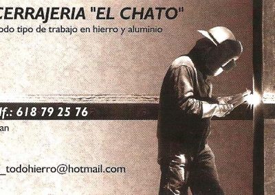 Imagen de la Tarjeta de presentación de Cerrajería El Chato