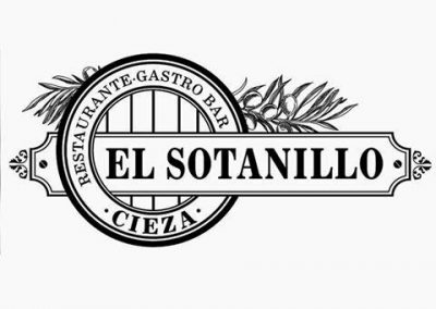 Imagen coporativa y Logotio Gastrobar El Sotanillo en Cieza.