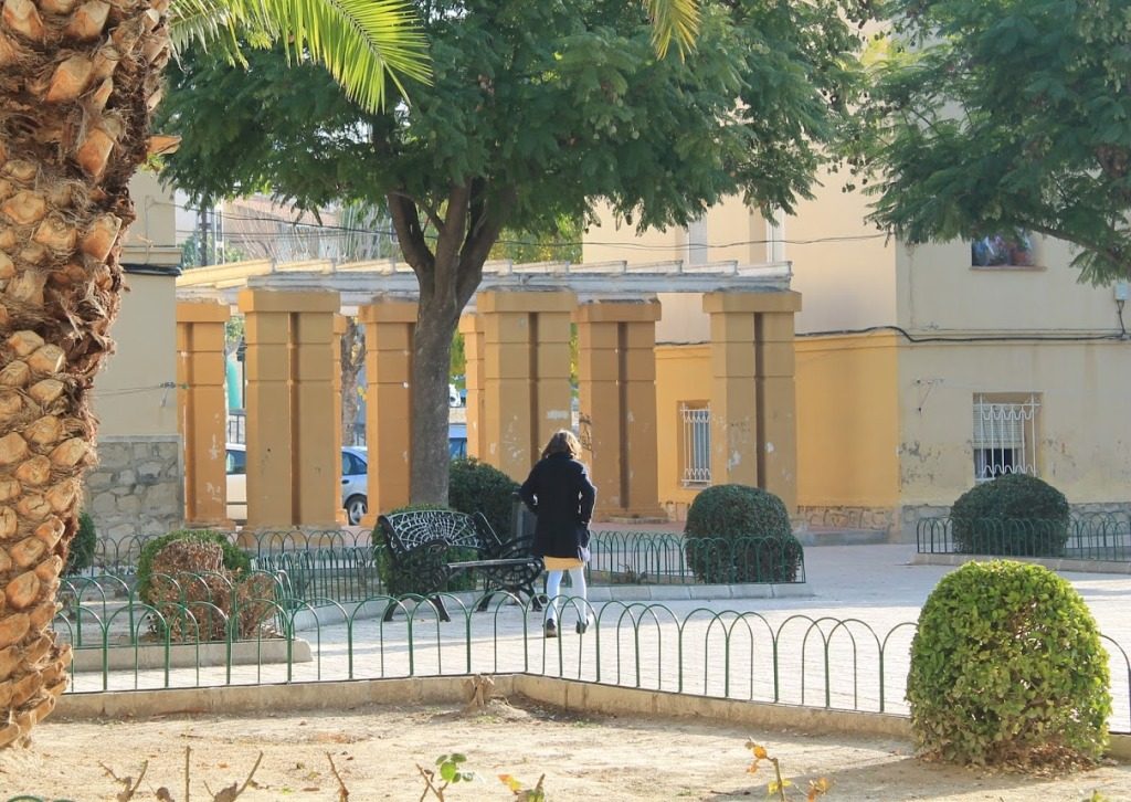 Plaza San Pedro, barrio de San José Obrero de Cieza.