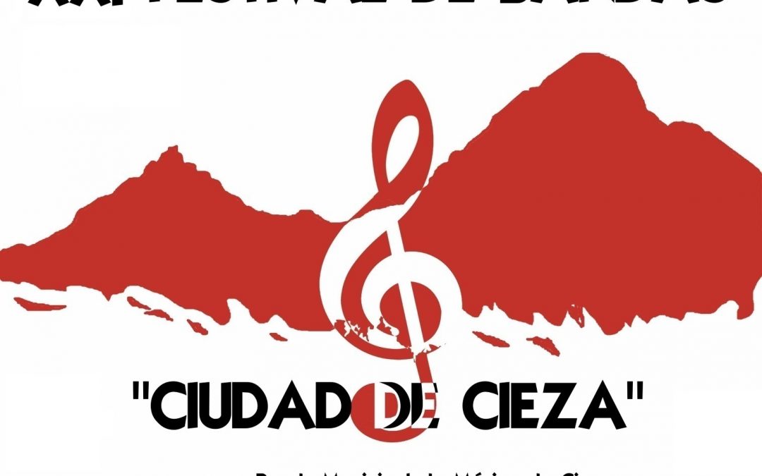 Fotografía del cartel del Festival Nacional de Bandas “Ciudad de Cieza”