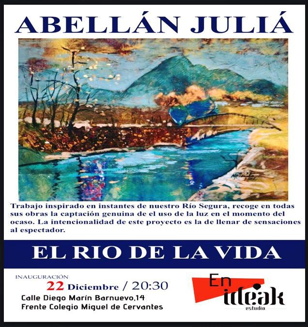 Imagen del Cartel de la Exposición de Abellán Juliá en Ideak Cieza.