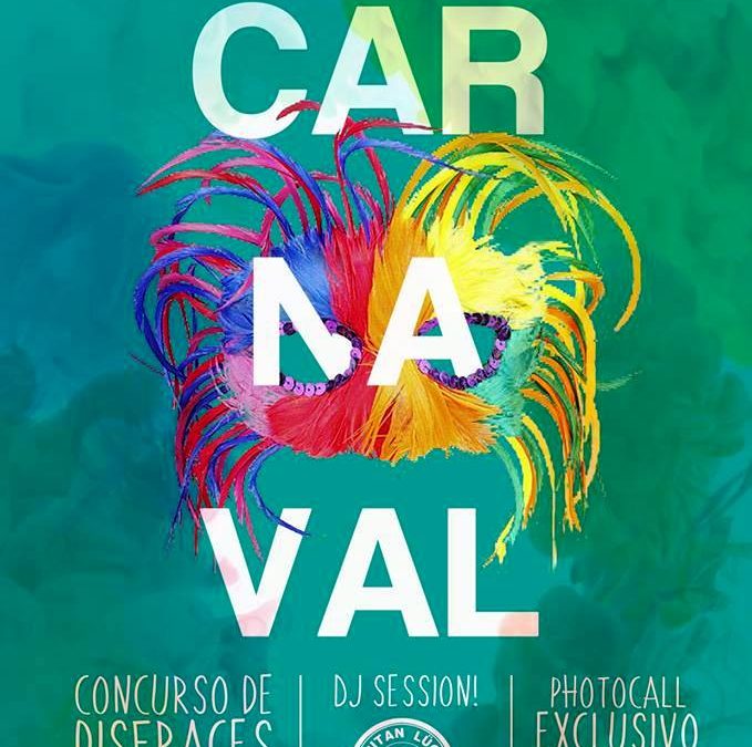 Imagen del Cartel de la fiesta de Carnaval en Aristogatos Coffee de Cieza.