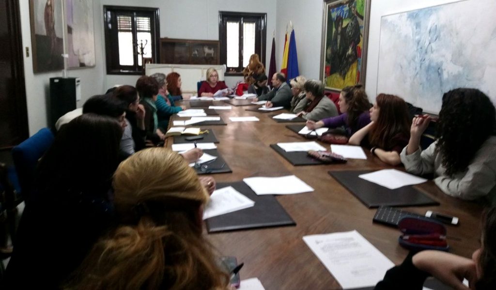 Foto de la reunión del Consejo de la Mujer, Ayuntamiento de Cieza.
