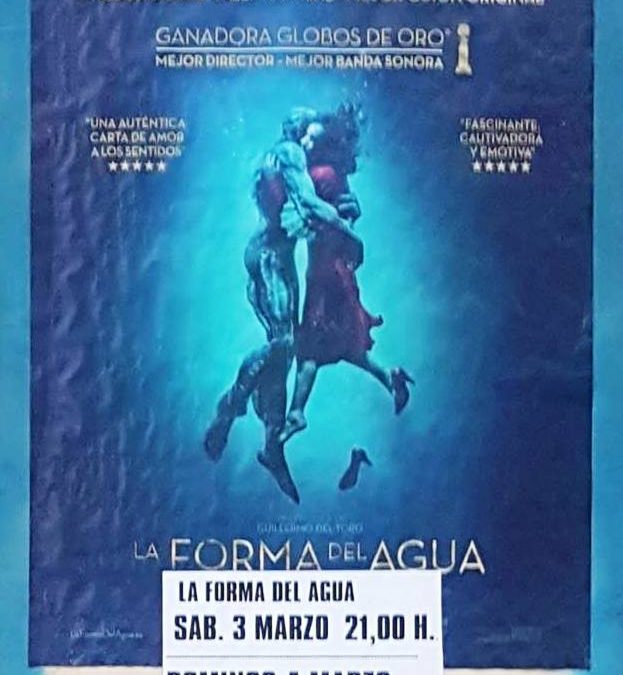 Foto del Cartel del Cine el Auditorio Aurelio Guirao de Cieza.