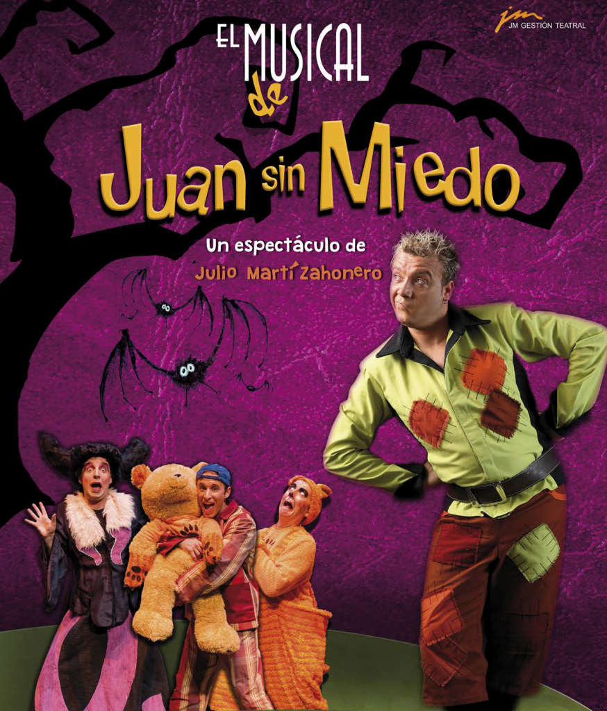Cartel del teatro infantil Juan Sin Miedo para este sábado en el Capitol de Cieza.