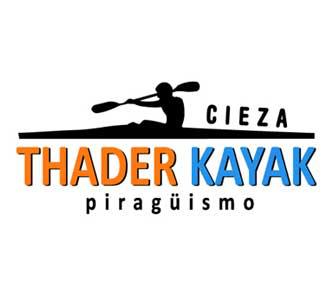 Imagen del Logotipo del Club de Piraguismo Thader Kayak de Cieza.