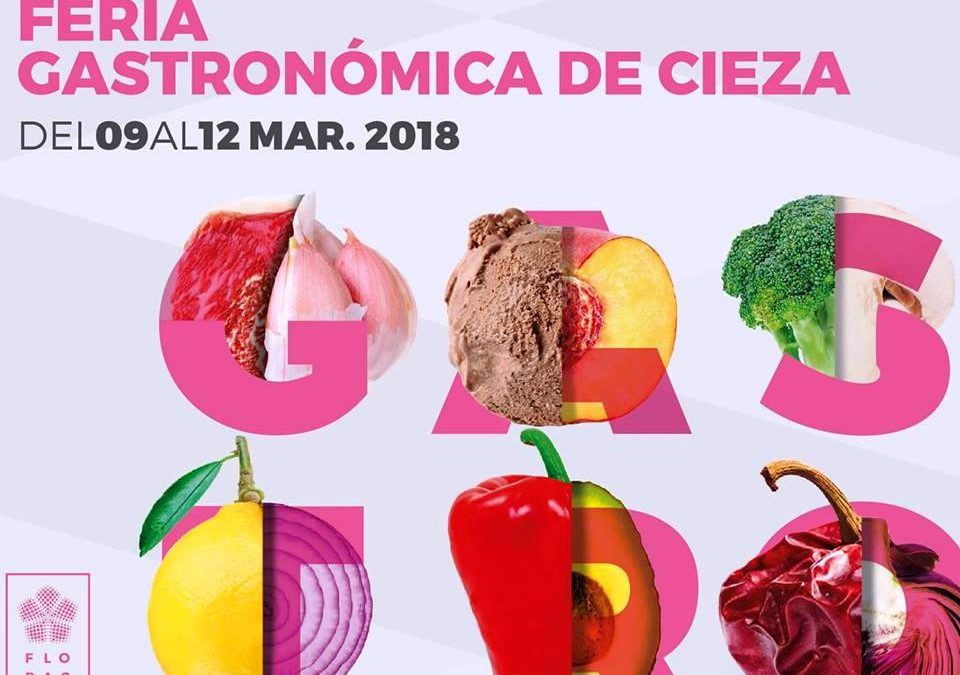 Cartel de SaborArte Feria de Gastronómia de Cieza.