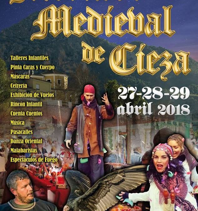 Foto del Cartel del Mercadillo Medieval, Fiestas del Escudo en Cieza.