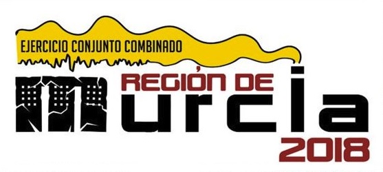 Imagen y Logo del simulacro en la región de murcia.