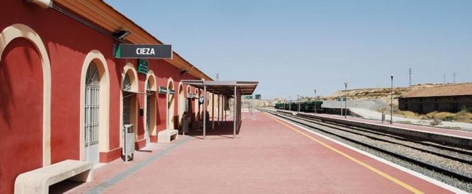 Foto de la Estación del tren de Cieza.