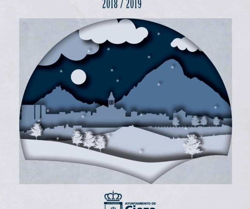 Cartel de Navidad del Ayuntamiento de Cieza año 2018.