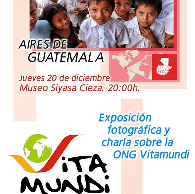 Exposición fotográfica y charla sobre la ONG Vitamundi en el Museo de Siyâsa Cieza
