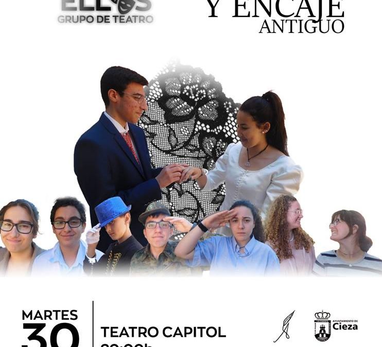 El grupo de teatro del IES Los Albares Ell@s estrena la obra “Arsénico y encaje antiguo”