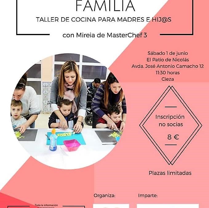 Taller de cocina para madres e hijos con Mireia de MasterChef 3