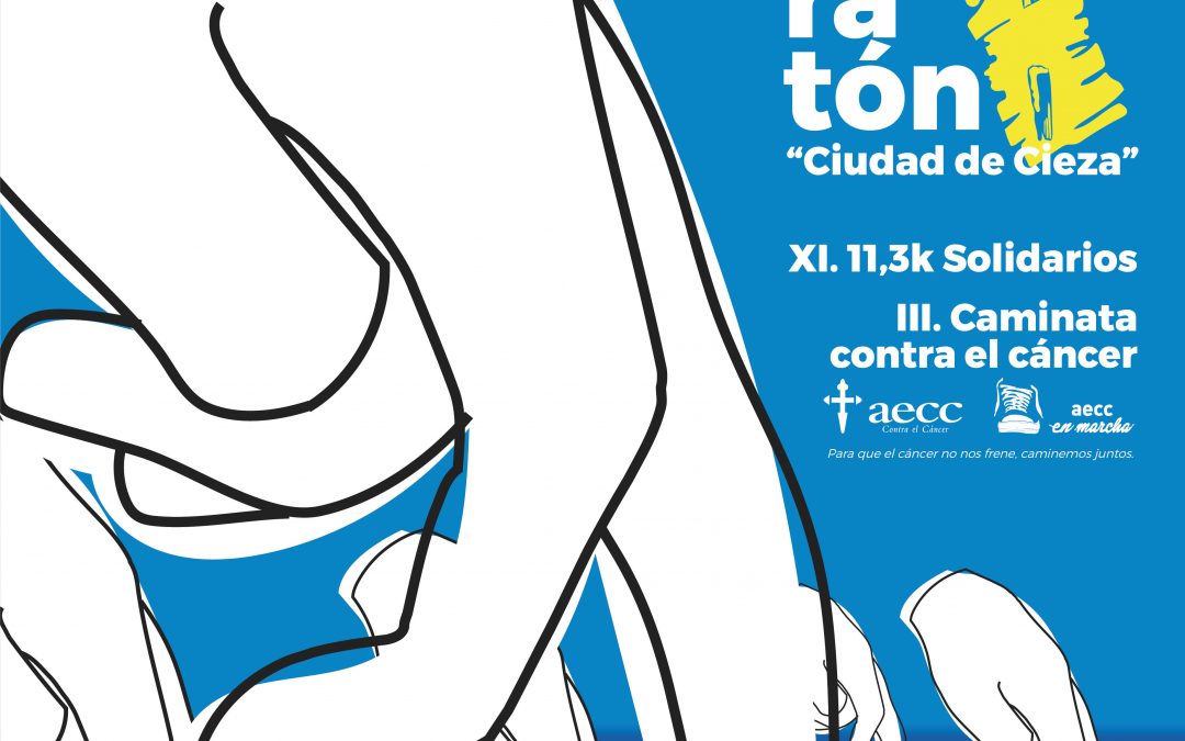 Imagen del Cartel de la Media Maratón de Cieza.