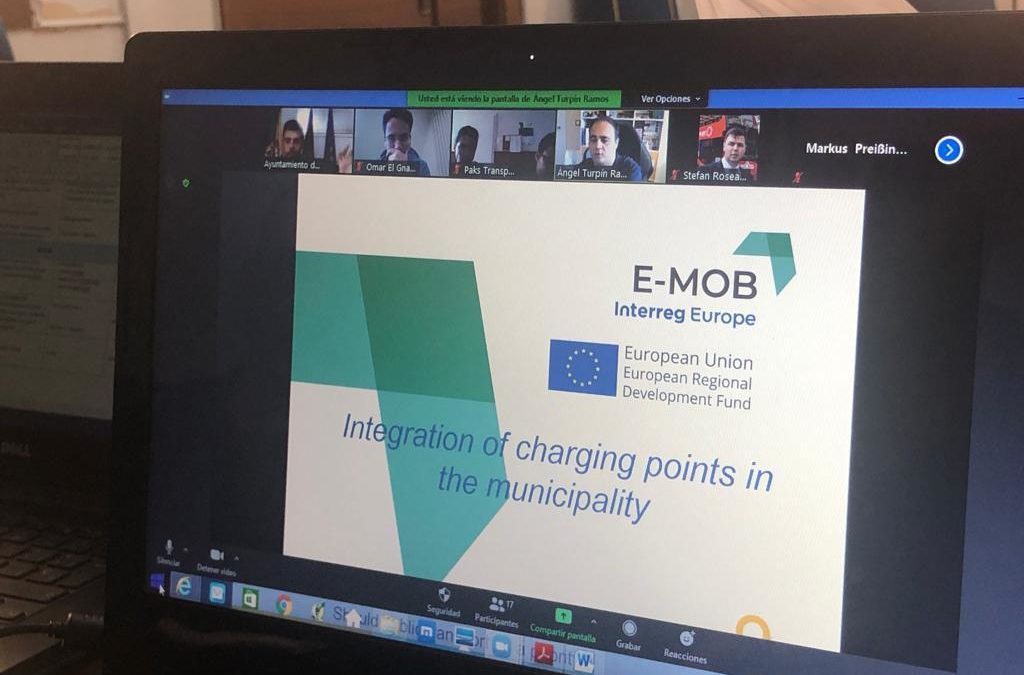 El Ayuntamiento de Cieza organiza la primera reunión “peer review” del Proyecto Europeo de Movilidad Eléctrica E-Mob