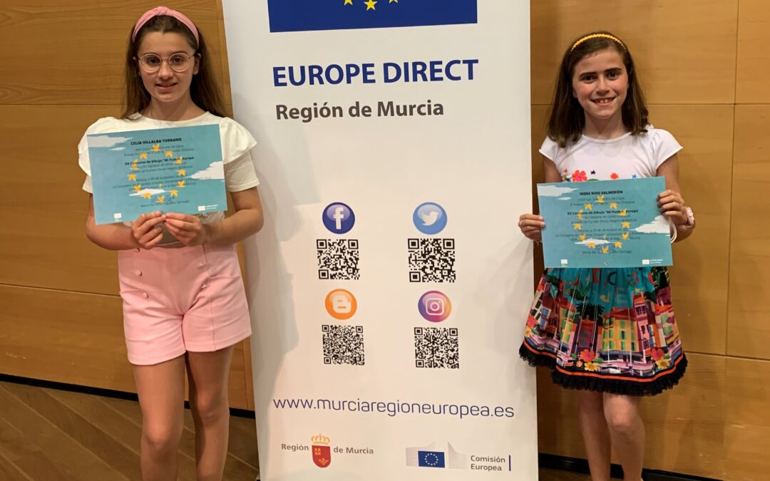 Celia Villalba e Irene Ríos ganan el Concurso Regional “Mi pueblo Europa”