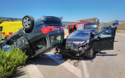 6 heridos en un accidente de tráfico en Cieza