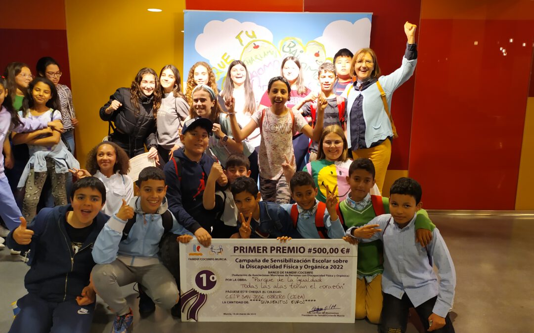 El colegio San José Obrero consigue el primer premio en la campaña de sensibilización escolar