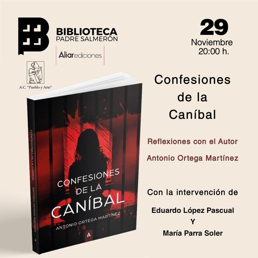 Reflexión con Antonio Ortega autor de ‘Confesiones de la Caníbal’