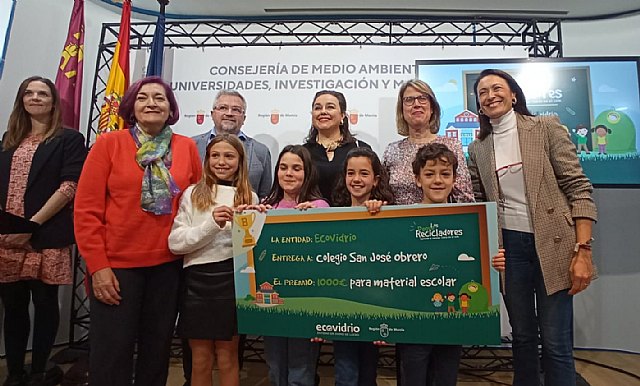 El Colegio San José Obrero, entre los ganadores de “Los peque recicladores”