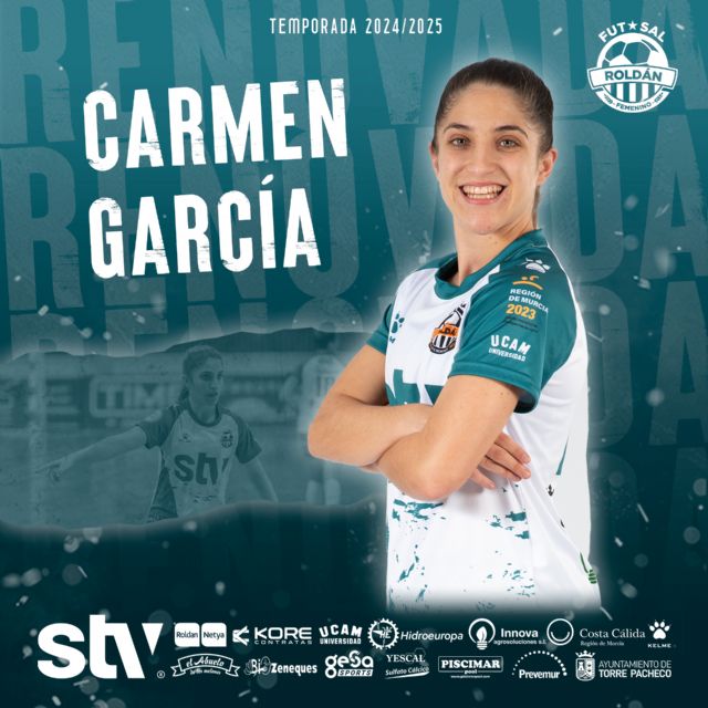 La ciezana Carmen García seguirá en STV Roldán la próxima temporada