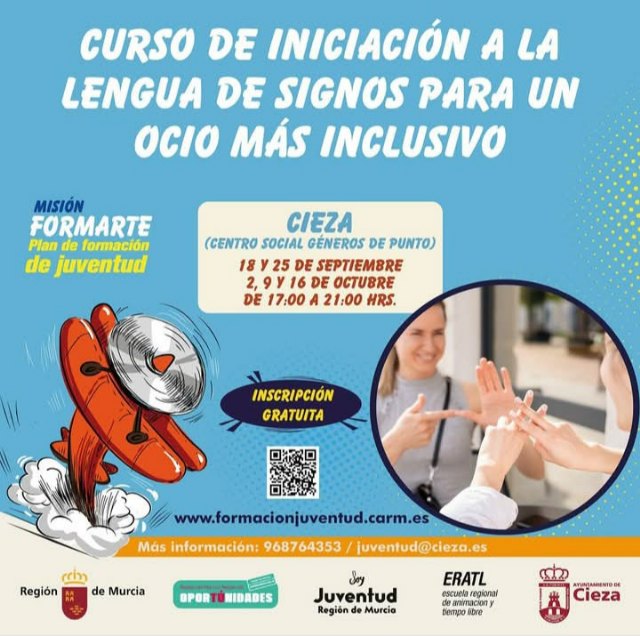 La Concejalía de Juventud organiza un curso de iniciación a la lengua de signos