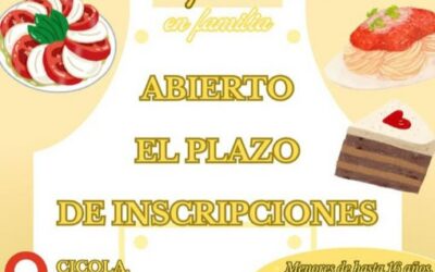 Abierto el plazo de inscripción de los talleres de cocina “Corresponsable en familia”