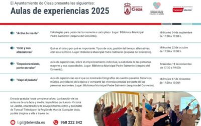 El Ayuntamiento de Cieza presenta las aulas de experiencias 2025